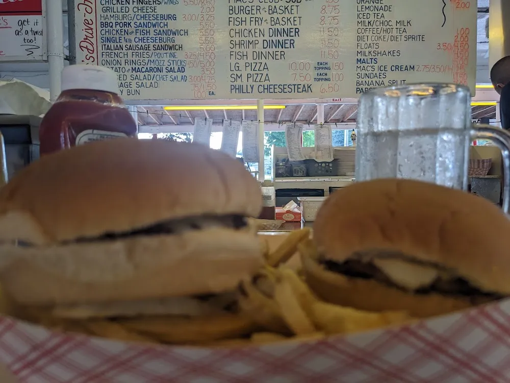 2 Cheeseburger and Fries